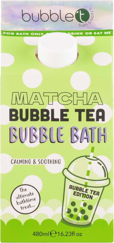 BubbleT Matcha Bubble Tea Bubble Bath 480 ml