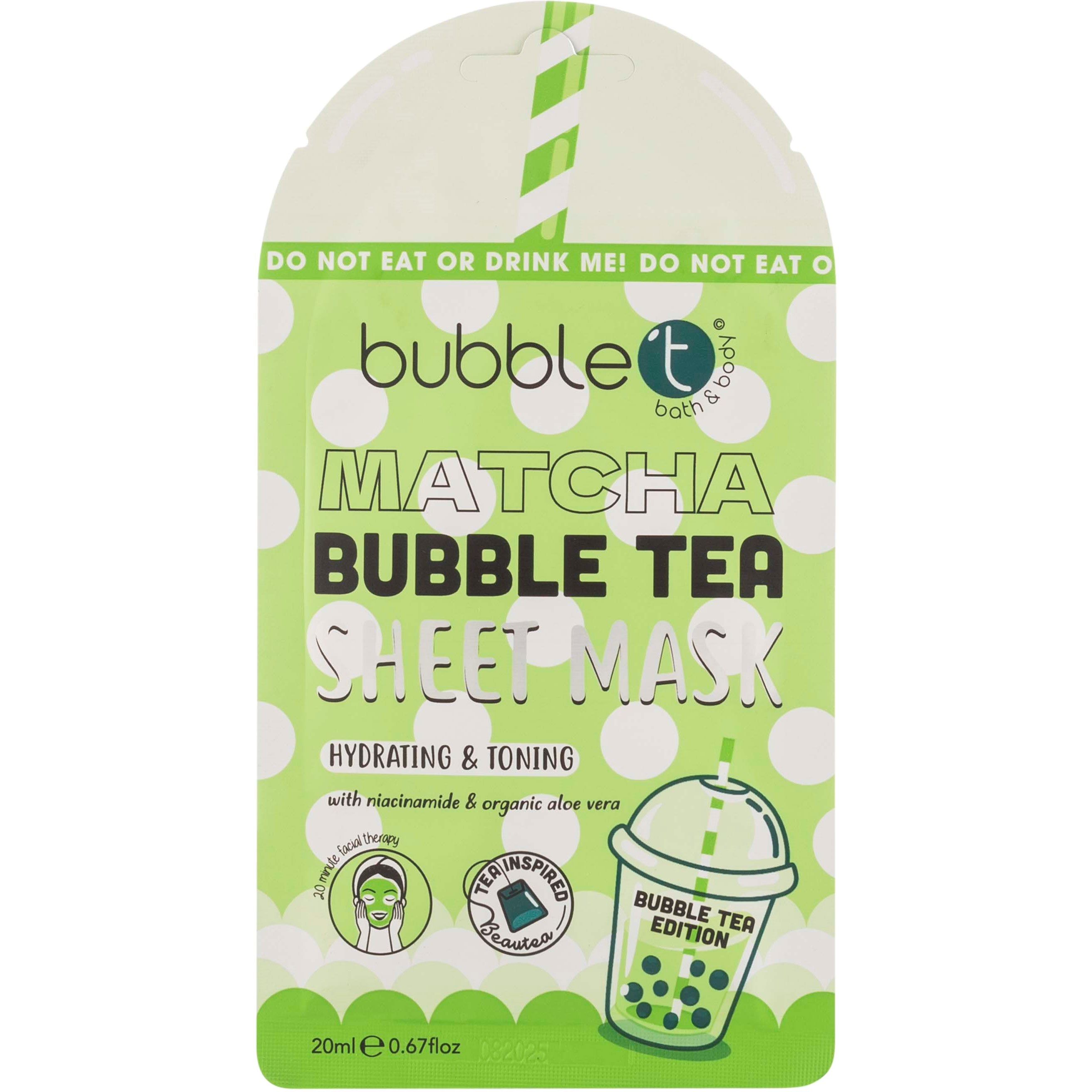 Läs mer om BubbleT Bubble Tea Sheet Mask Matcha