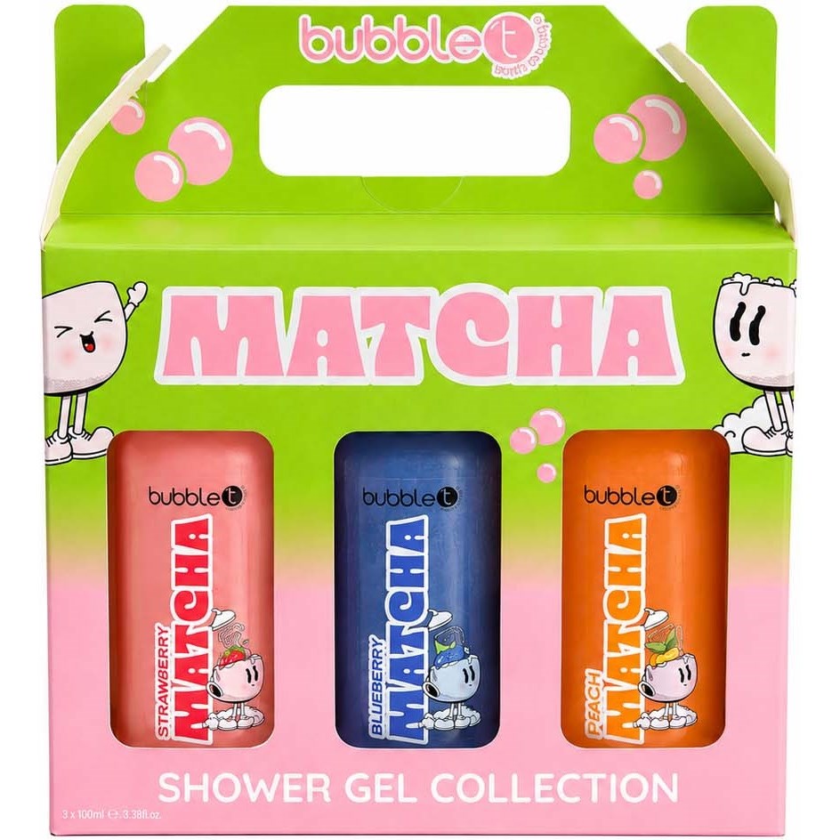 BubbleT Matcha Shower Gel Collection