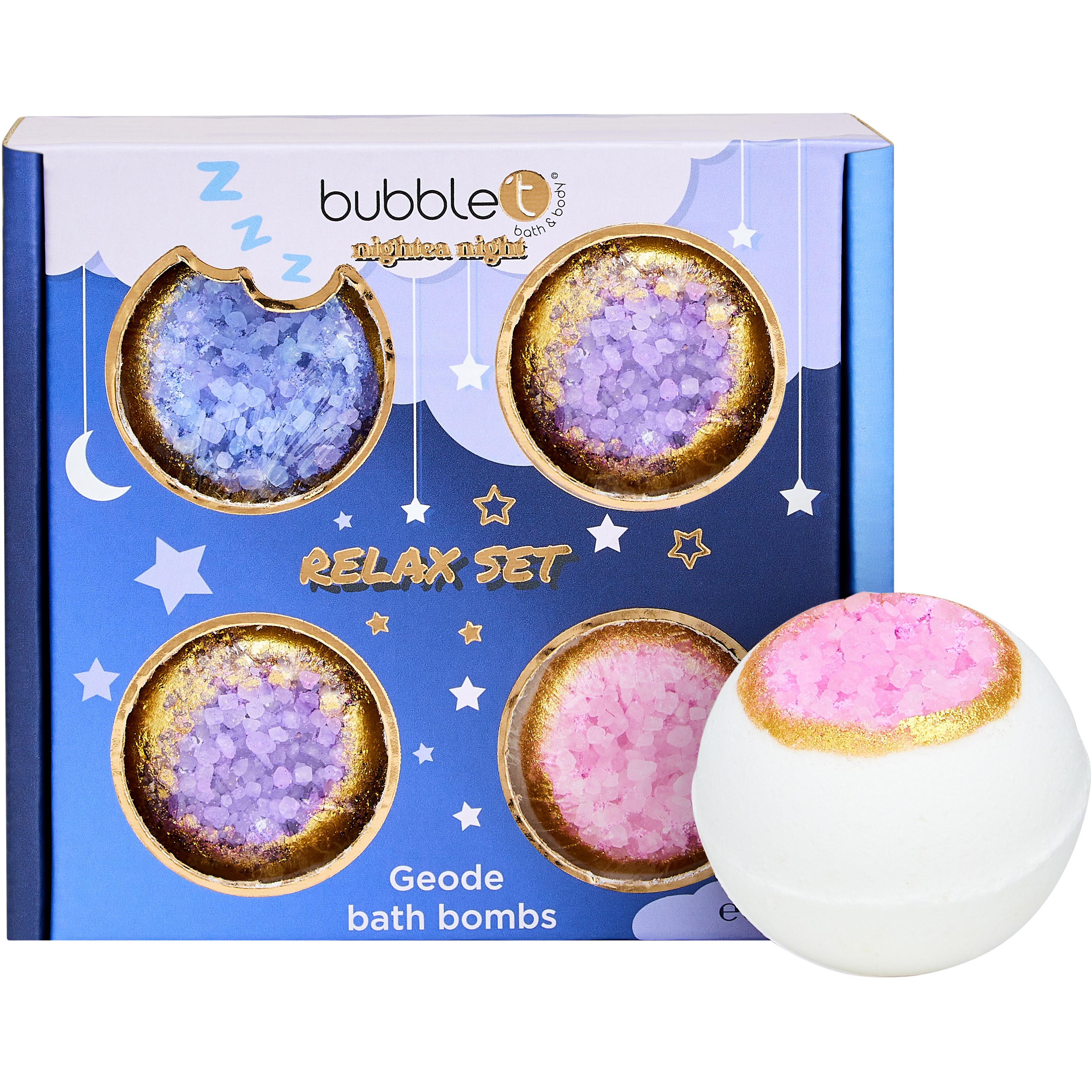 BubbleT Nightea Bath Set