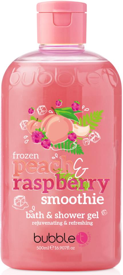 BubbleT Peach & Raspberry Smoothie Bath & Shower Gel  500 ml