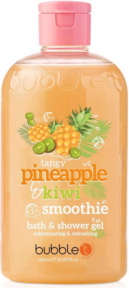 BubbleT Pineapple & Kiwi Smoothie Bath & Shower Gel  500 ml