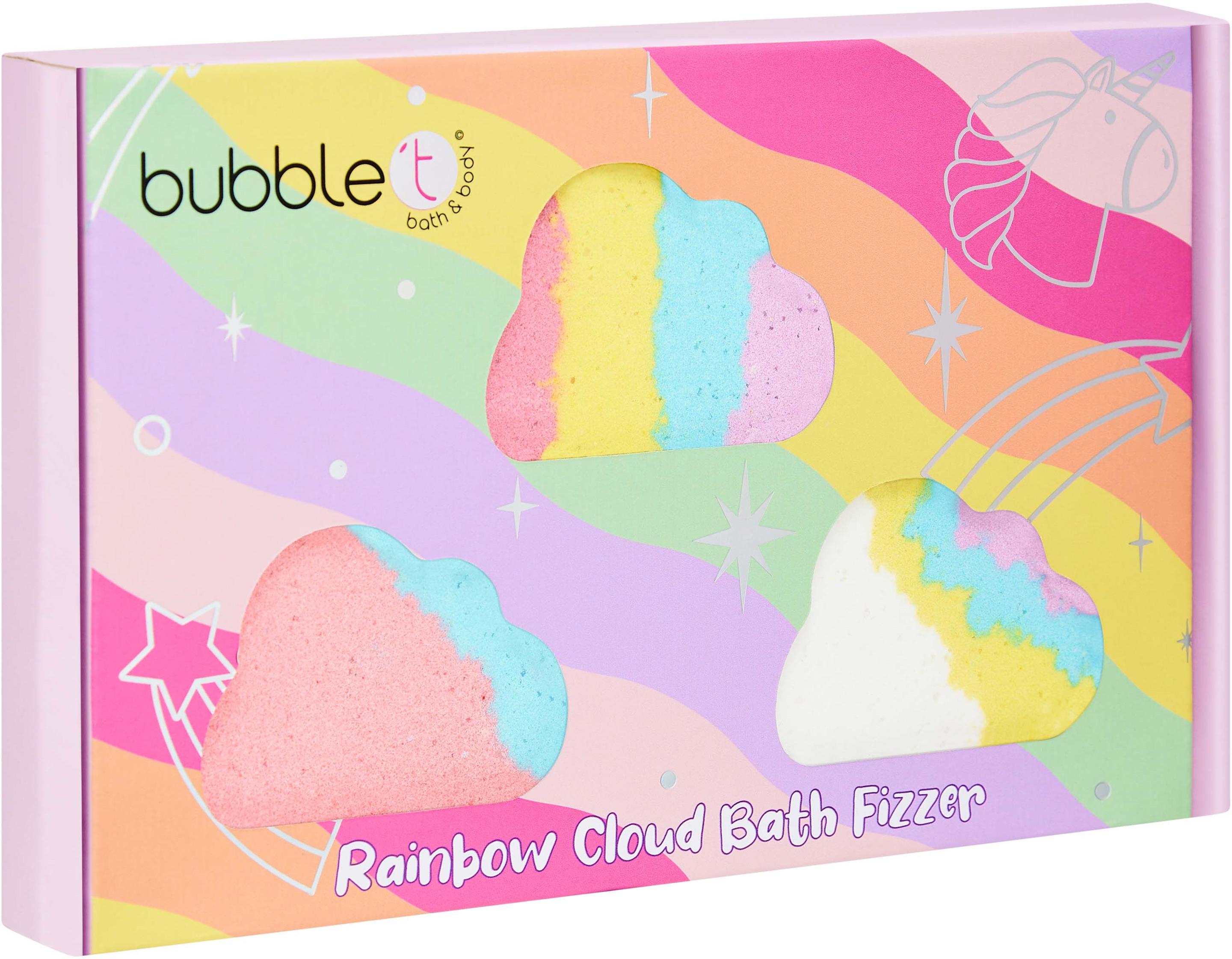 Bibblet BubbleT Rainbow Cloud Bath Fizzers | lyko.com