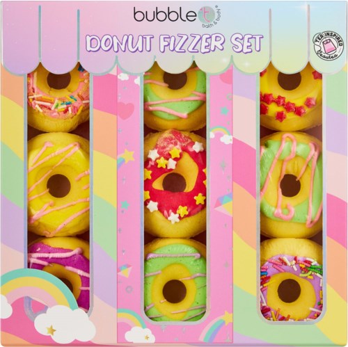 BubbleT Rainbow Donut Bath Fizzers | lyko.com