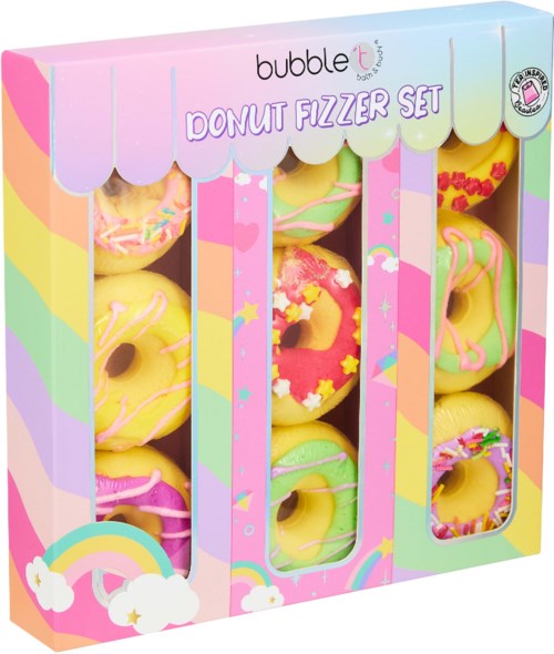 BubbleT Rainbow Donut Bath Fizzers | lyko.com