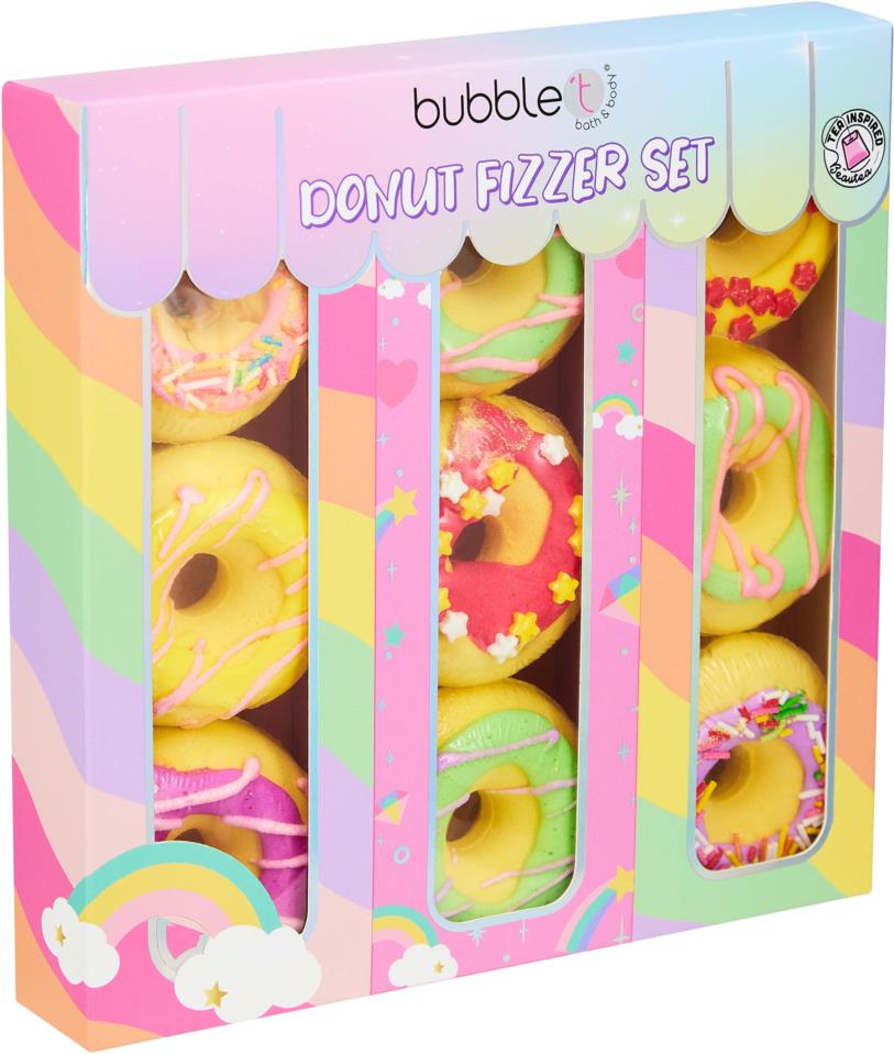 Bibblet BubbleT Rainbow Donut Bath Fizzers | lyko.com