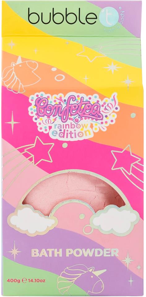 BubbleT Rainbow Fizzy Bath Powder 400 g