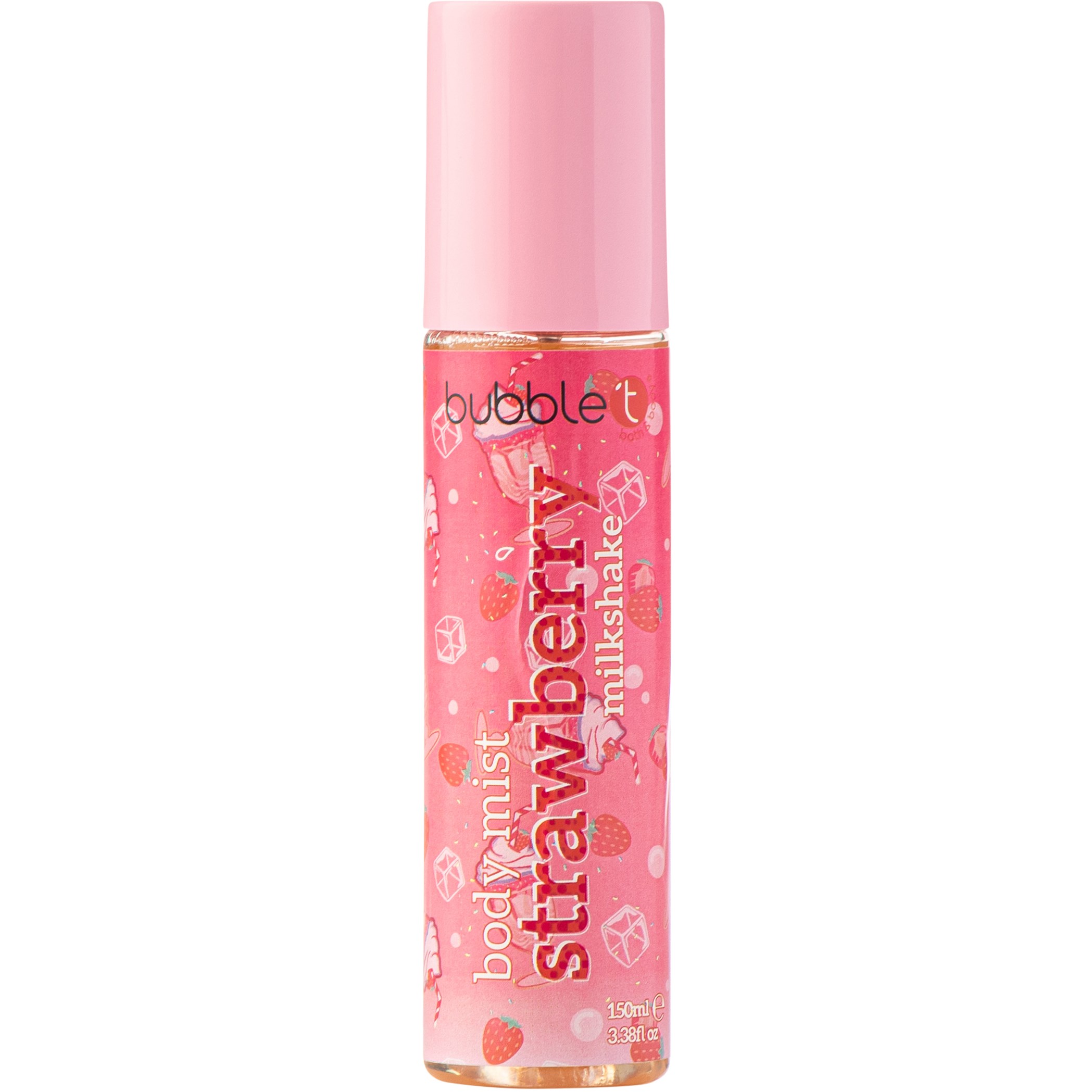 BubbleT Strawberry Milkshake Body Mist  150 ml