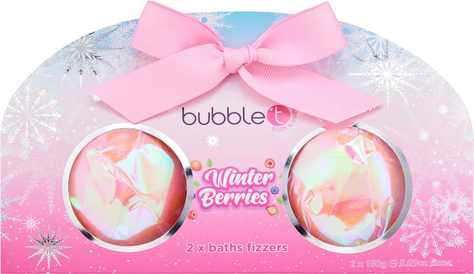 BubbleT Winter Berries Bath Fizzers