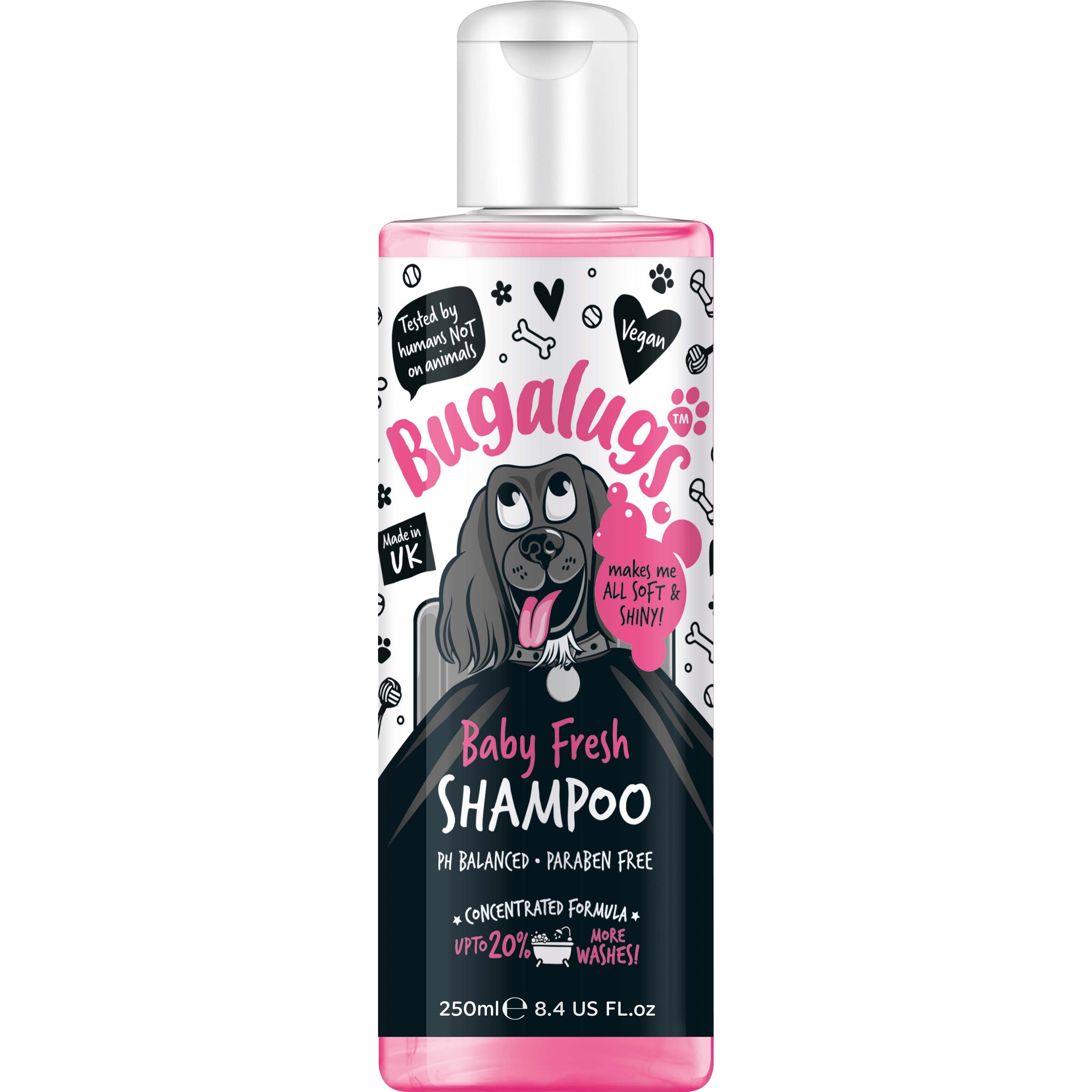 Läs mer om Bugalugs Baby Fresh Dog Shampoo 250 ml