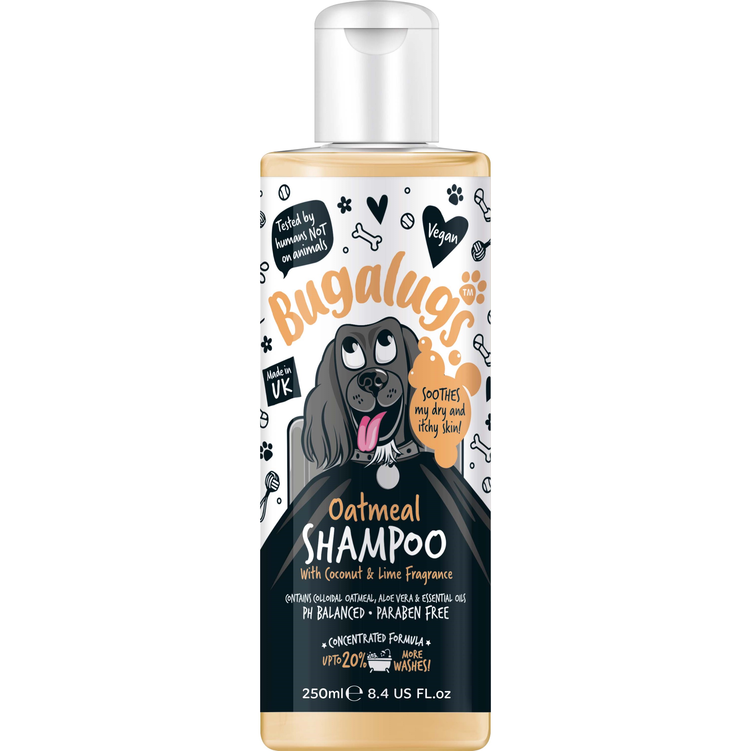 Läs mer om Bugalugs Oatmeal Dog Shampoo 250 ml