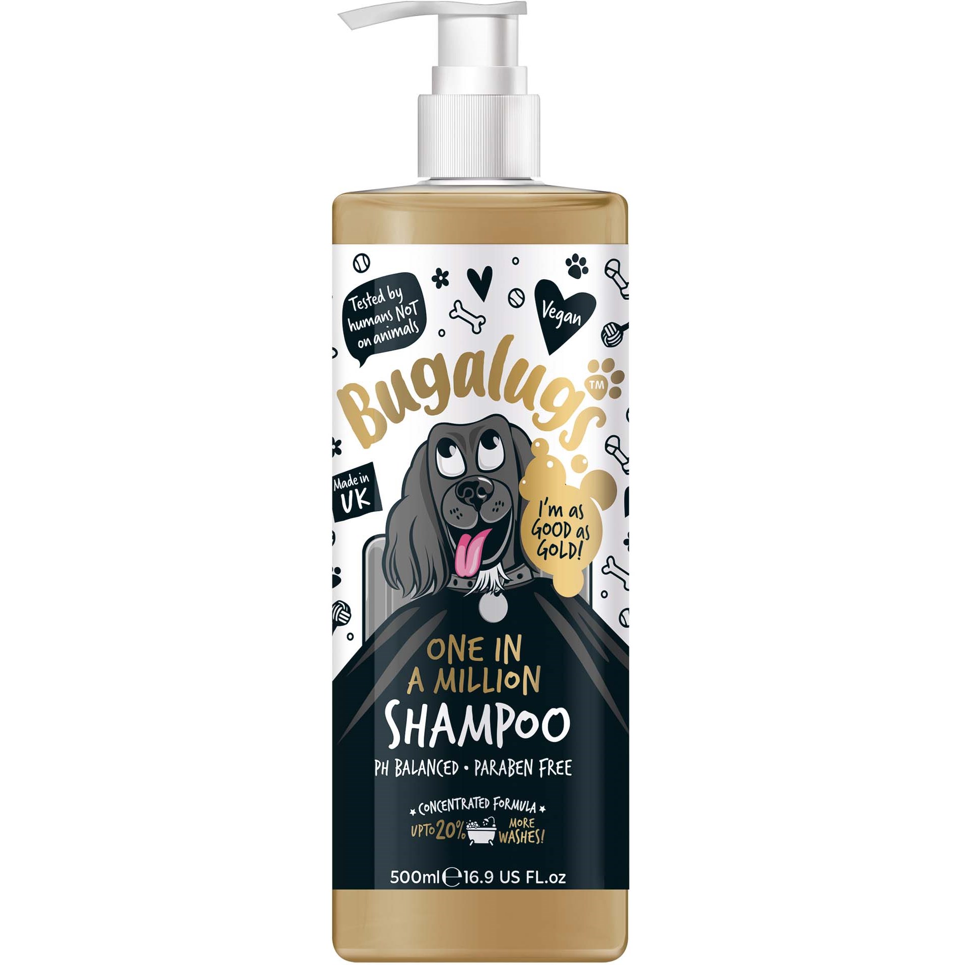 Läs mer om Bugalugs One in a Million Dog Shampoo 500 ml