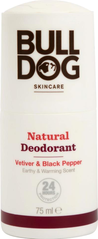 Bulldog Bulldog Black Pepper & Vetiver Deodorant 75ml