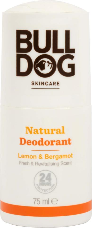 Bulldog Bulldog Lemon & Bergamot Deodorant 75ml