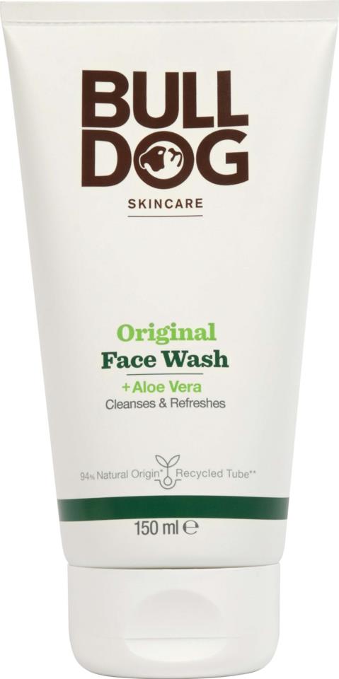 Bulldog Natural Grooming Original Face Wash Cleansing 150ml