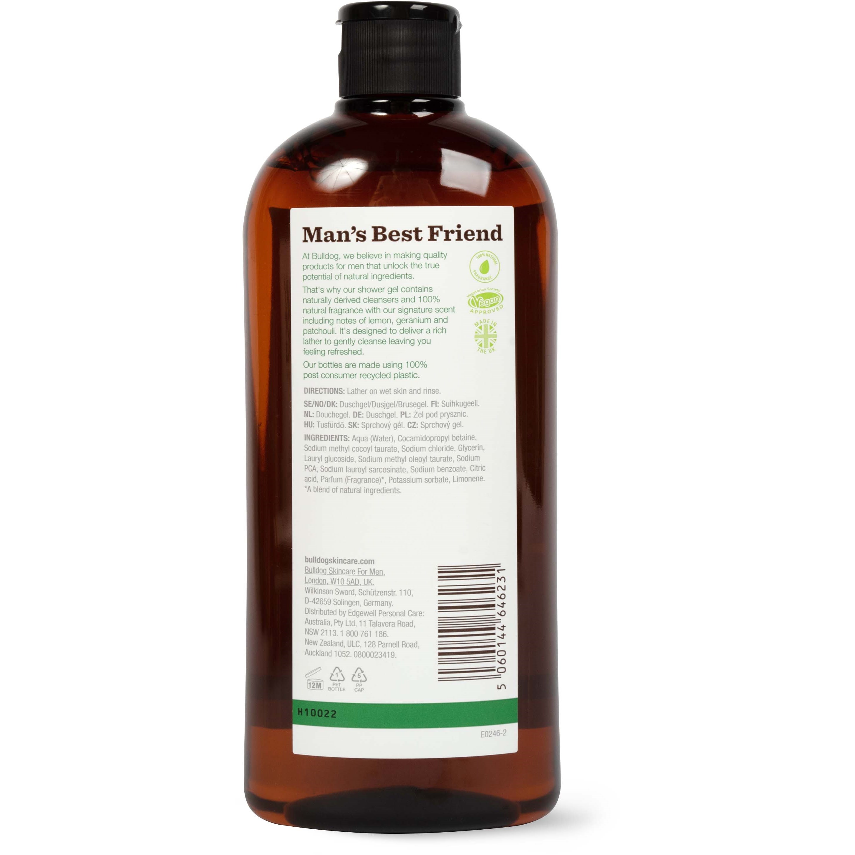 Bulldog Original Shower Gel 500 ml (obrázok 4)