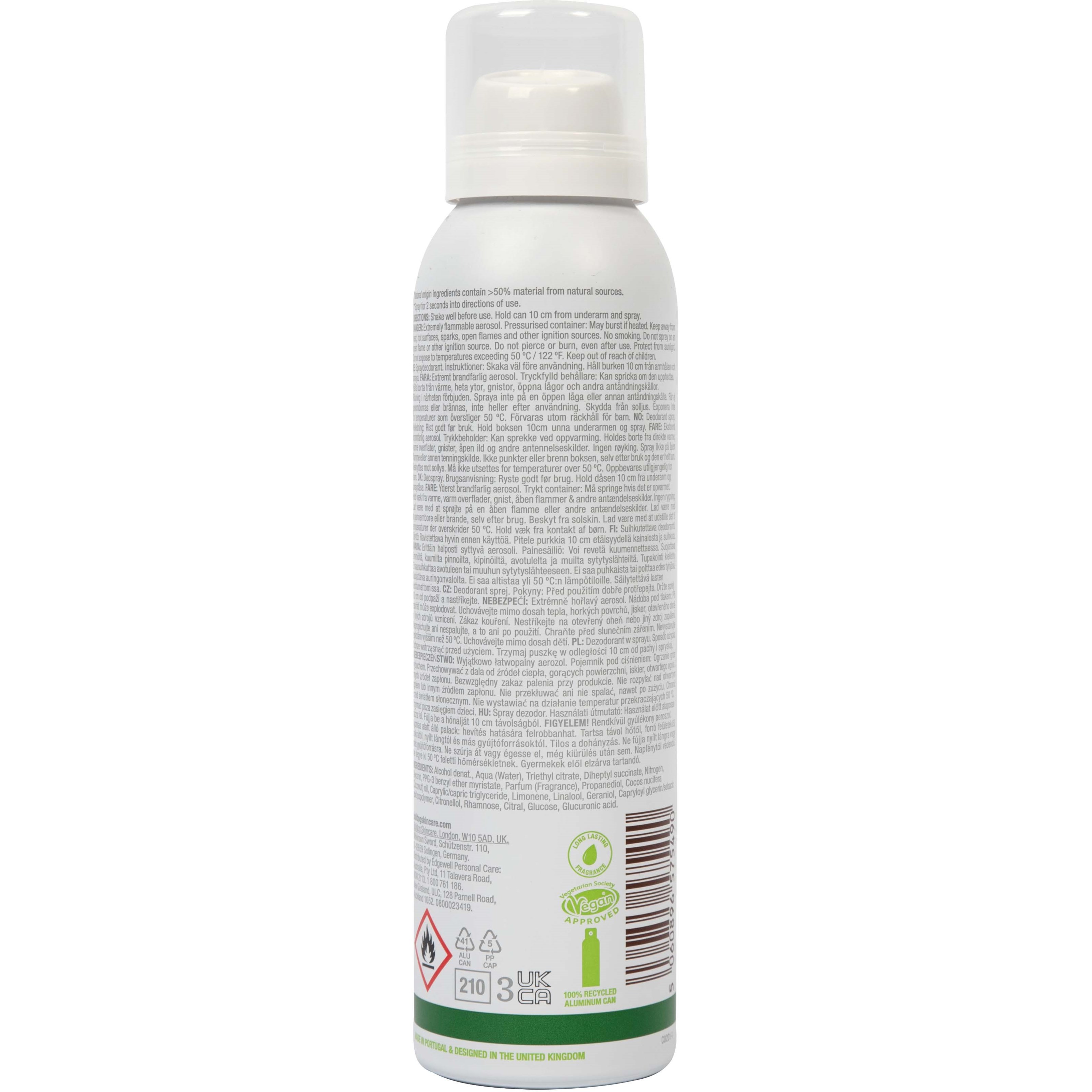 Alternativ bild 1 för Bulldog Original Spray Deodorant 125 ml