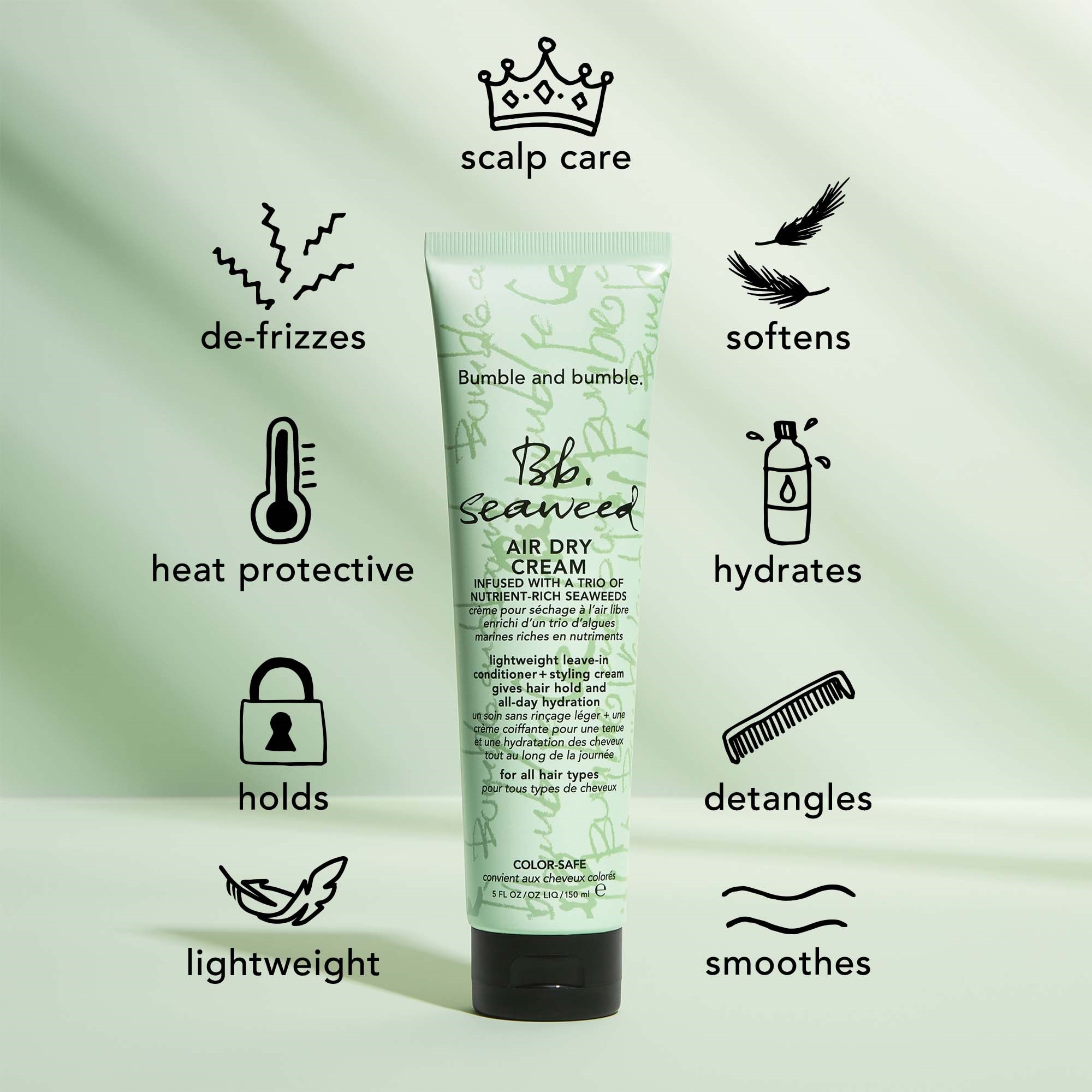 Bumble and bumble Bb. Seaweed Air Dry Cream 150 ml (obrázok 3)