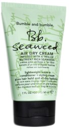 Zielona tubka z BUMBLE and bumble. Bb. Sealedwire. Lekkie krem do włosów do suszenia na powietrzu, odżywczy i nabłyszczający.
