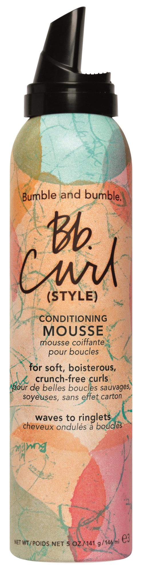 Vårdande mousse för mjukt, studsigt, lockfritt hår med våg till ringlet stil av Bumble and Bumble.