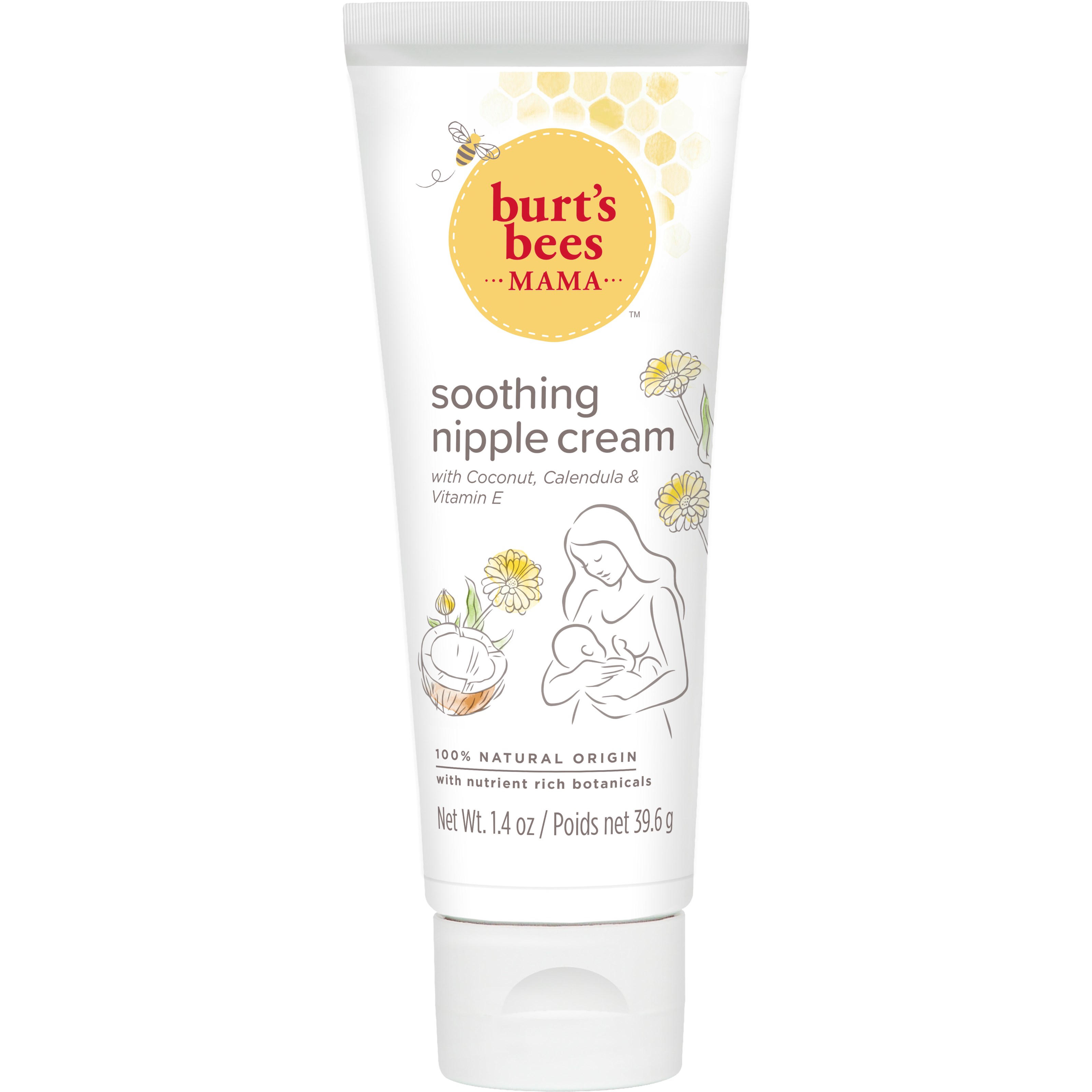 Burt´s Bees Baby Calming Nipple Cream 39 g billede