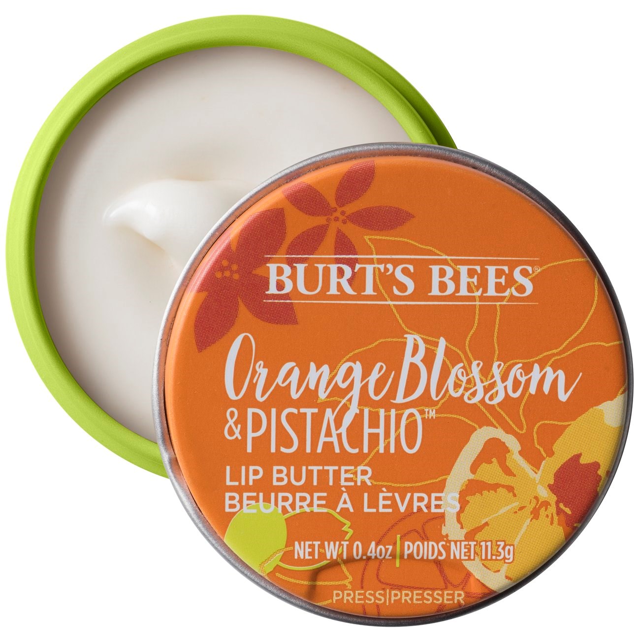 Burt´s Bees Lip Butter Orangeblossom & Pistachio 11 g