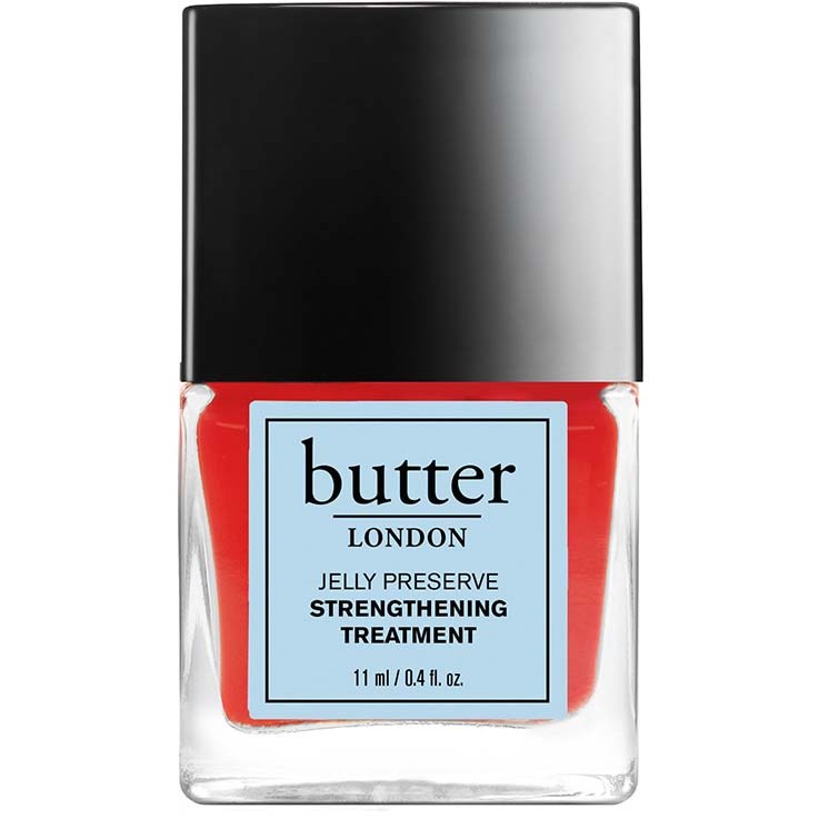 butter London Jelly Preserve Nail Strengthener  Strawberry Rhubarb
