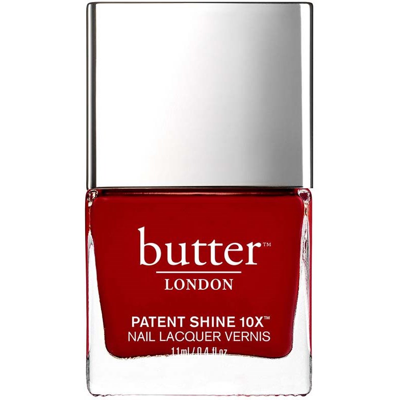 Läs mer om butter London Patent Shine 10X Nail Lacquer Her Majestys Red