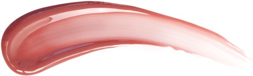 En make-up børstestreget med brune og rosa nuancer på hvid baggrund.