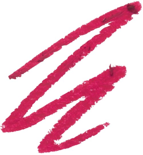 Tre tykke, buede rosa linjer på en hvit bakgrunn. De ligner penselstrøk eller en logo.