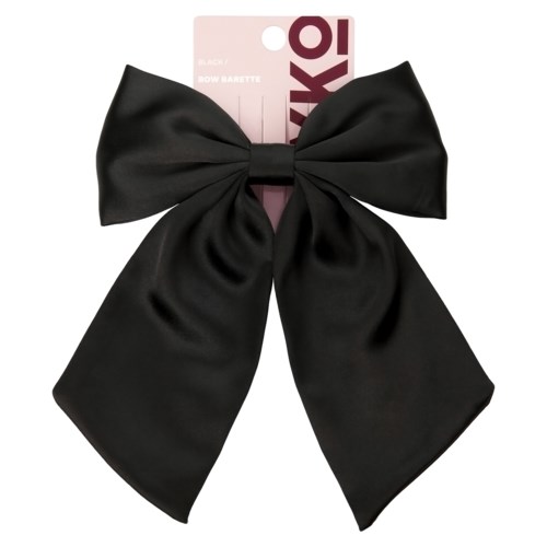 By Lyko Bow Barette Black