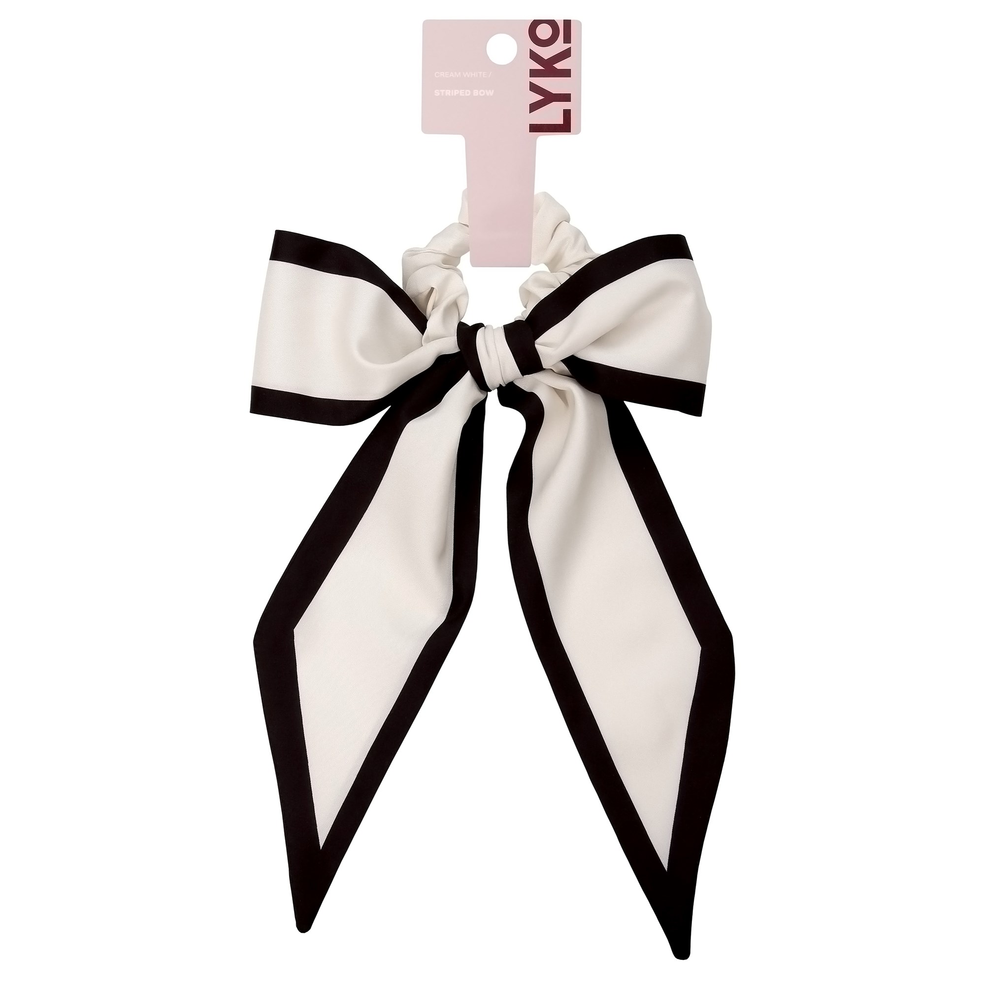 By Lyko Bow Cream Striped White (obrázok 3)