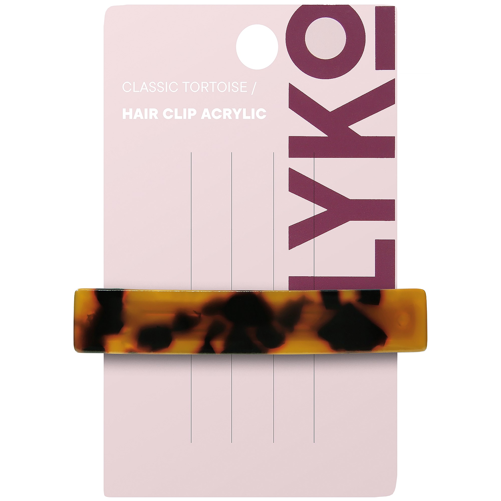 By Lyko Classic Tortoise Hair clip (obrázok 3)