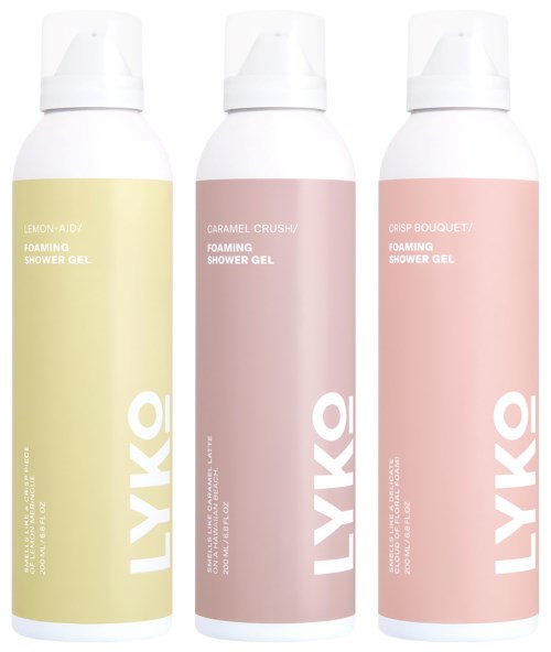 By Lyko Foaming Shower Gel Trio 3 x 200 ml