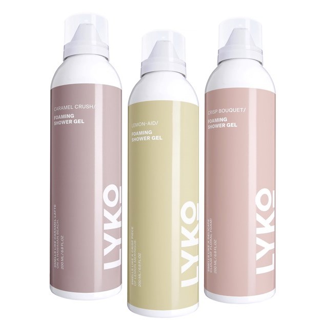 By Lyko Foaming Shower Gel Trio 3 x 200 ml