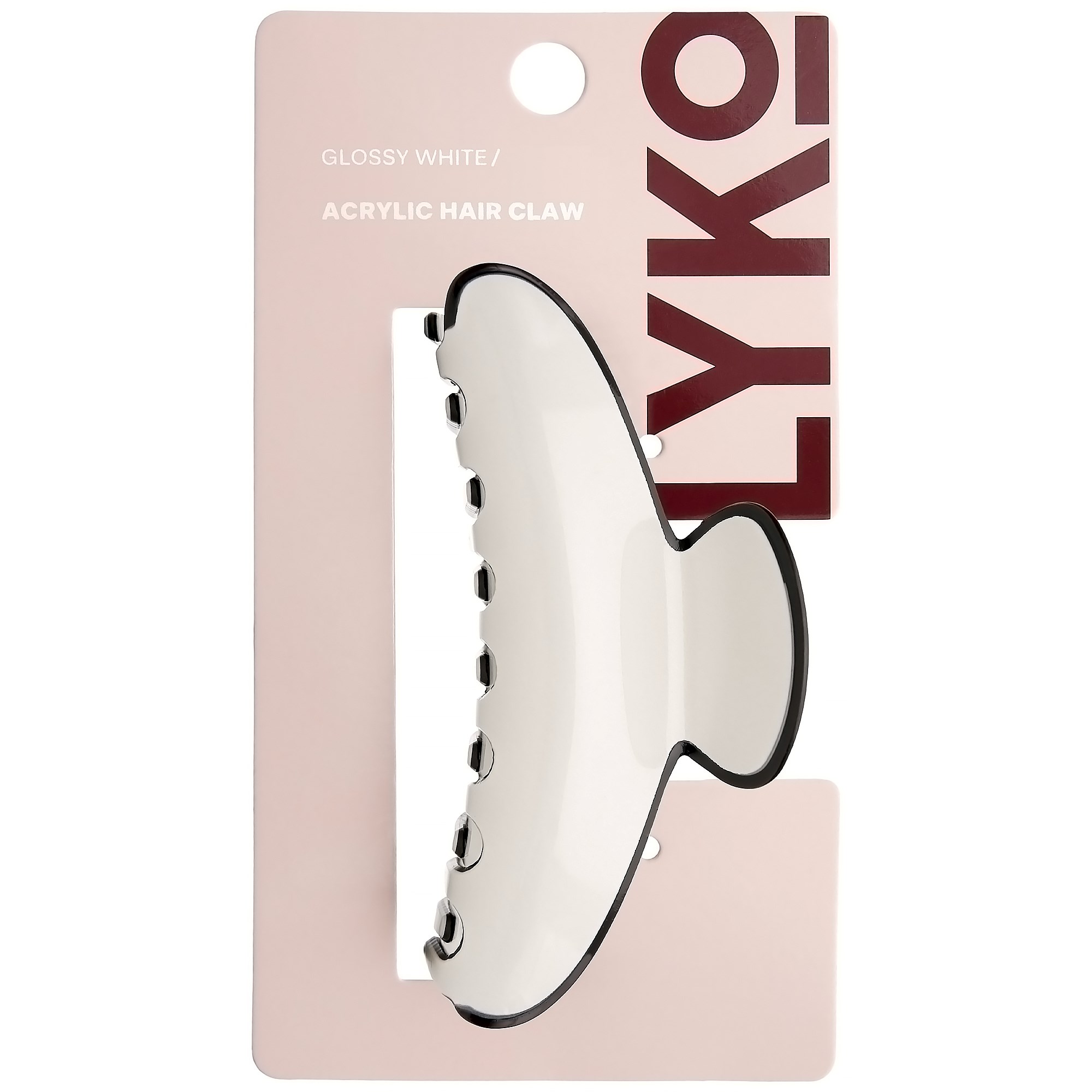 By Lyko Glossy White Hair Clip (obrázok 3)