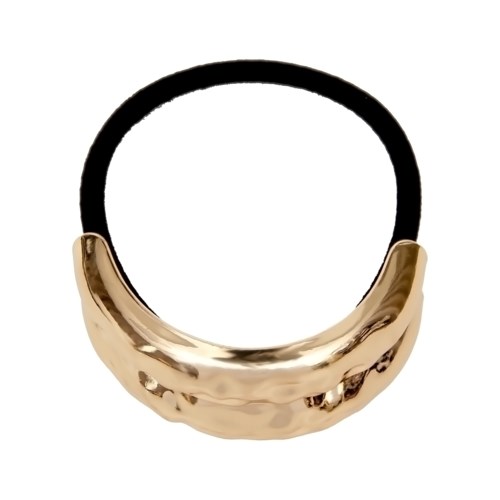 By Lyko Wave Pony Cuff Golden
