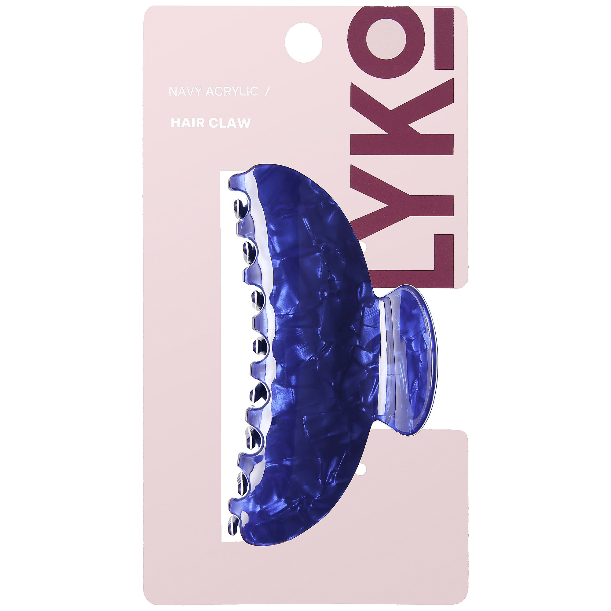 By Lyko Hair Claw Acrylic Navy (obrázok 4)