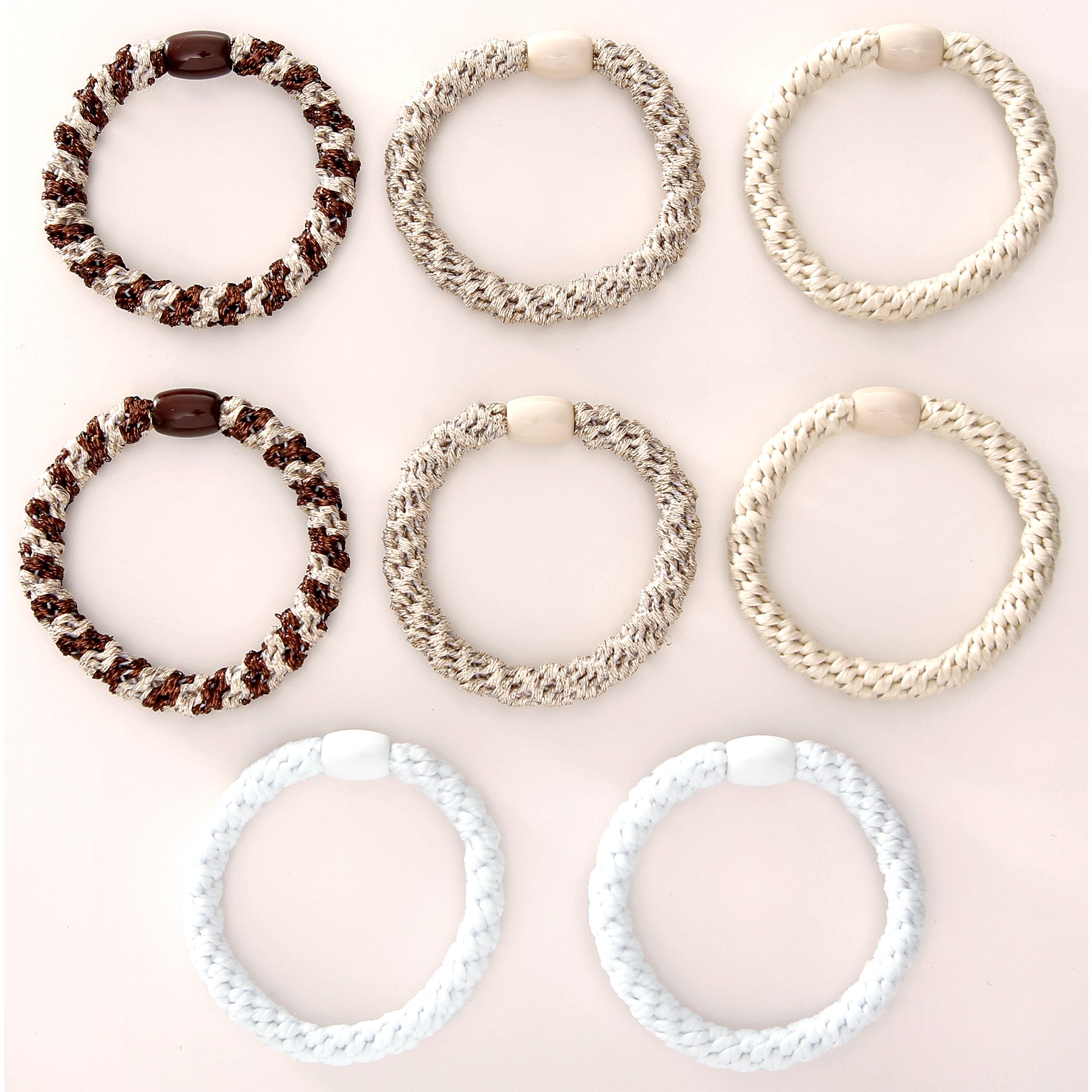 By Lyko Hair Ties Bundle Beige (obrázok 3)