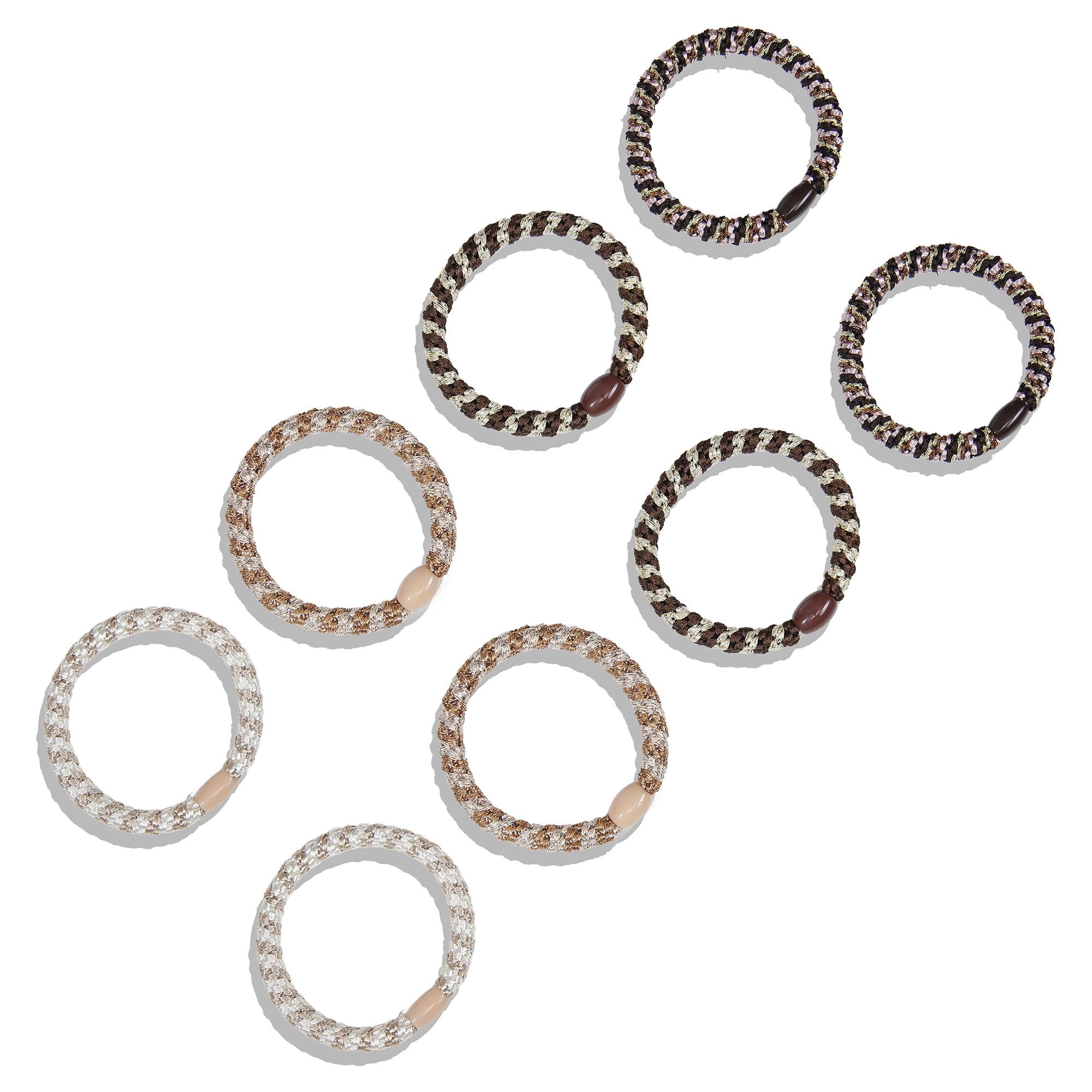 By Lyko Hair Ties Bundle Brown (obrázok 3)