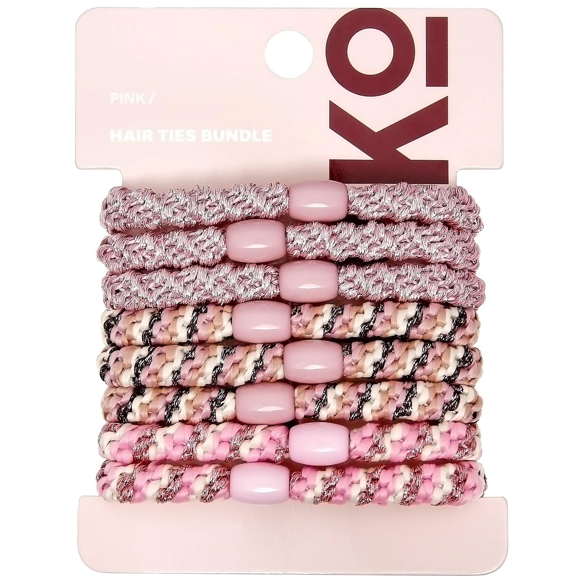 By Lyko Hair Ties Bundle Pink