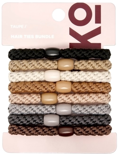 By Lyko Hair Ties Bundle Taupe