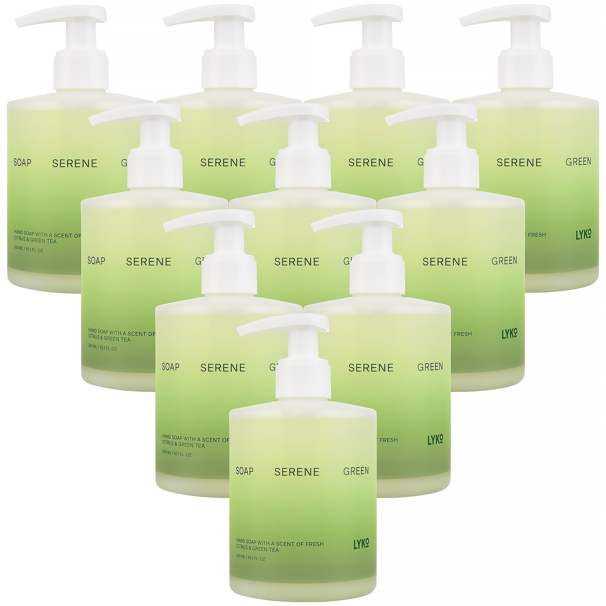 By Lyko Hand Soap Green Serene Big Pack 10 st