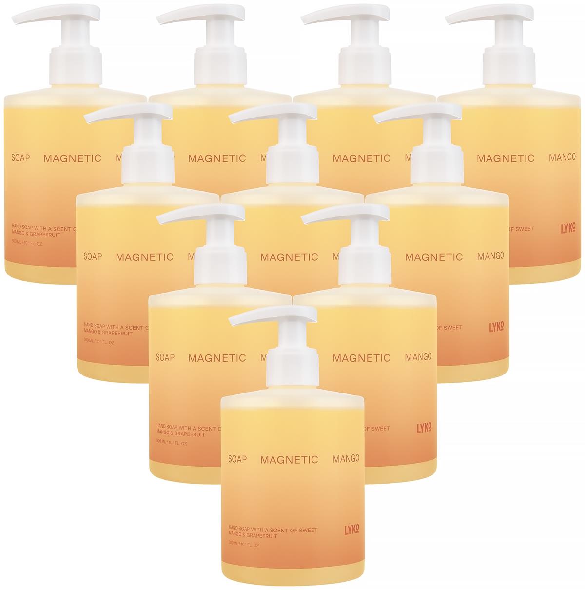 By Lyko Magnetic Mango Hand Soap Big Pack 10 st
