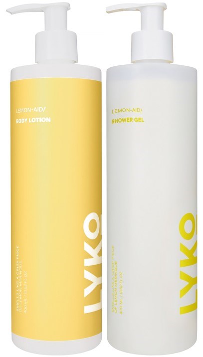 By Lyko Lemon-aid Body Lotion & Shower Gel 2 x 400 ml