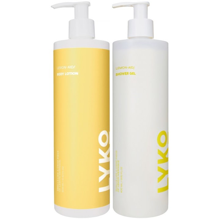 By Lyko Lemon-aid Body Lotion & Shower Gel 2 x 400 ml