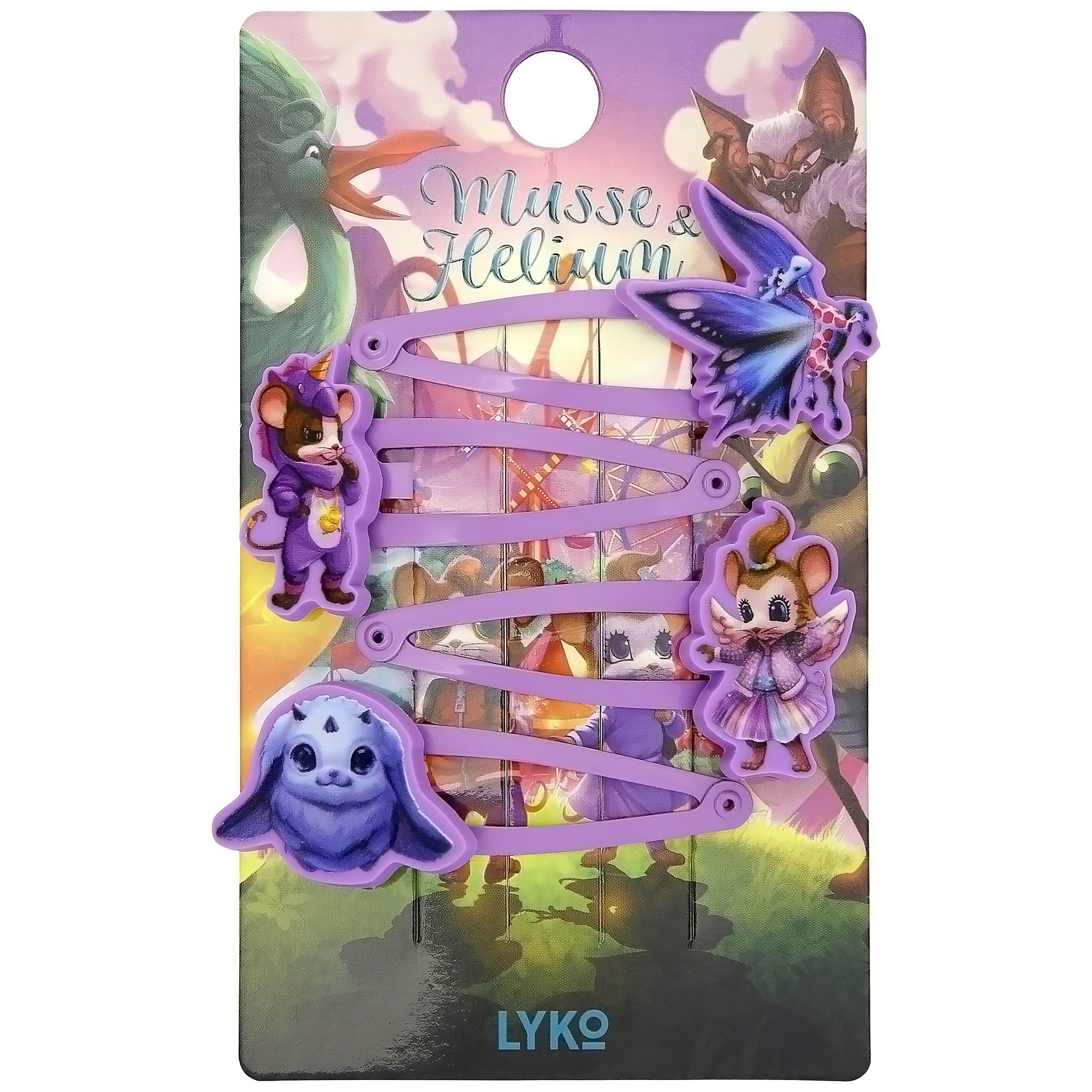 By Lyko Musse & Helium Hair Clips