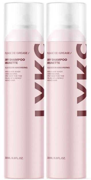 By Lyko Please De-grease Dry Shampoo Brunette 2 x 200 ml