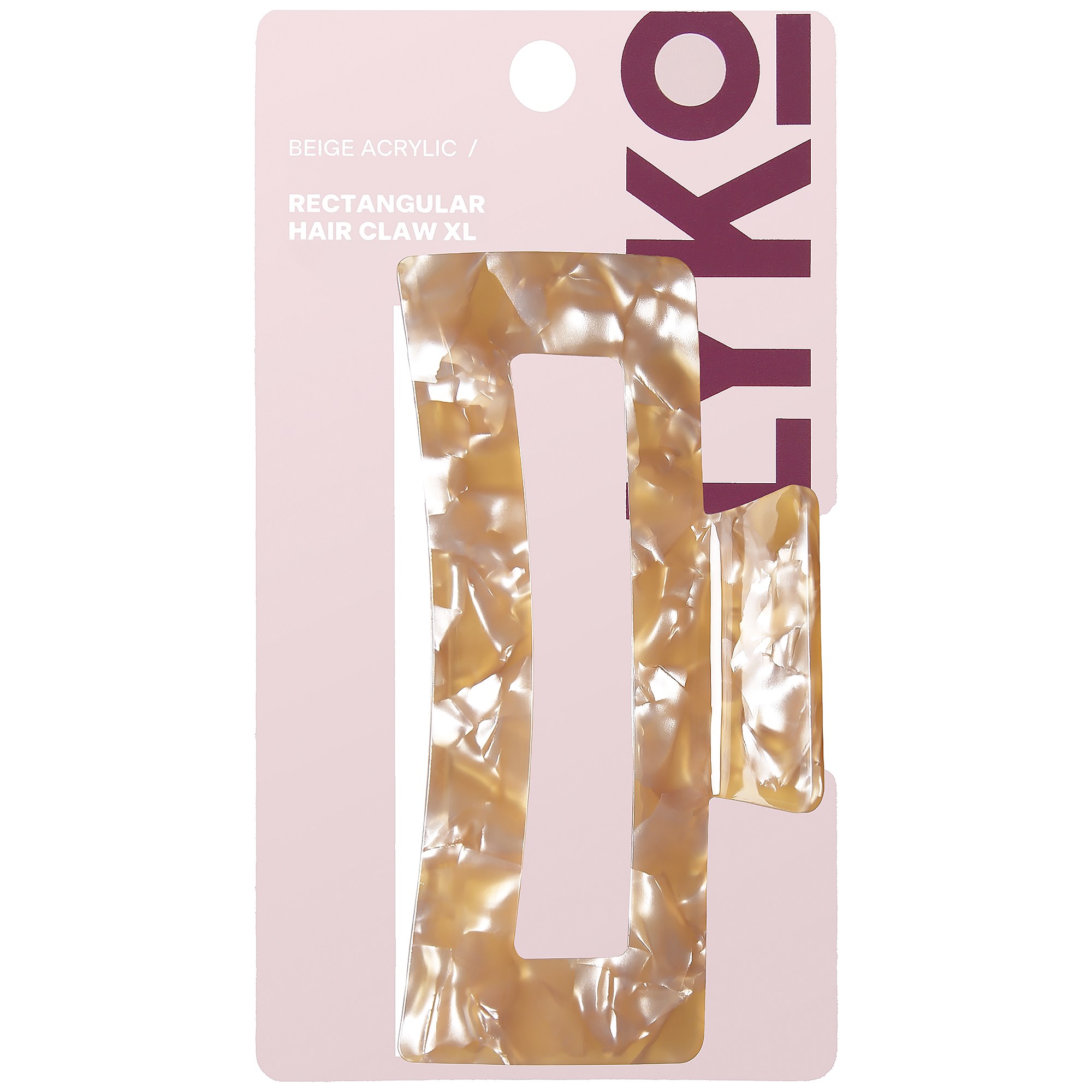 By Lyko Rectangular Acrylic Claw XL Beige (obrázok 4)