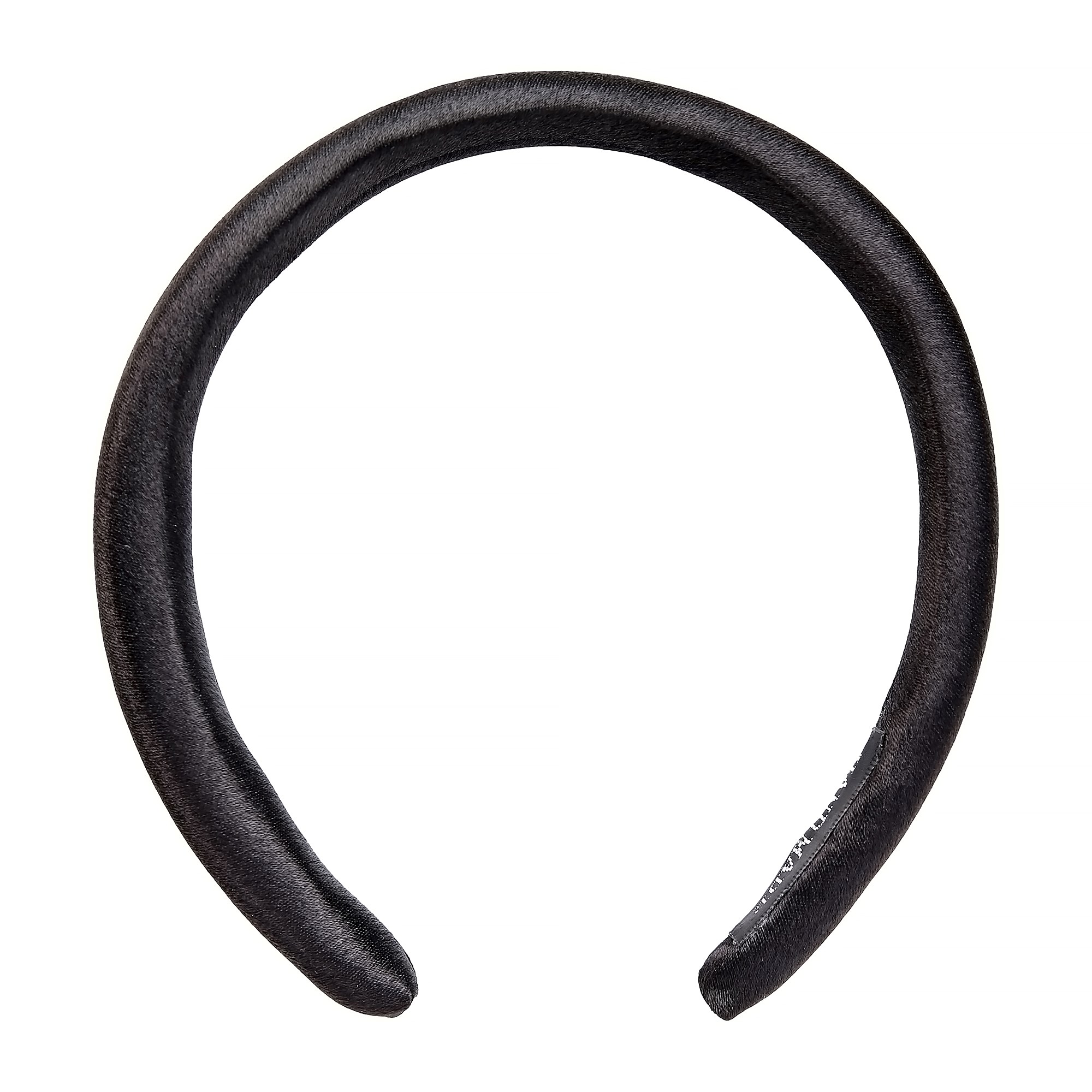 By Lyko Satin Padded Diadem Black